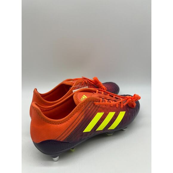 Adidas Predator Malice Control BB7974 Orange Purple Rugby Cleats Men's Size 6.5 - Picture 11 of 12